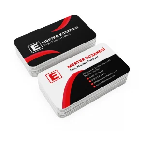 Kalın Gramajlı Eczane Kartvizit No:107 1000 Adet