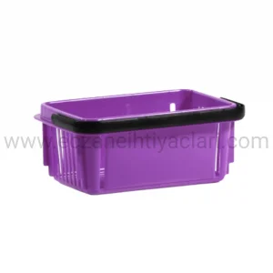 Mor Küçük Eczane Alışveriş Sepeti - 7LT 5 Adet