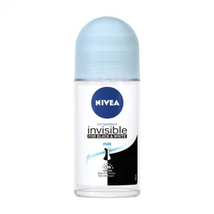 Nivea Invisible For Black  White Roll-On Pure 50 ml