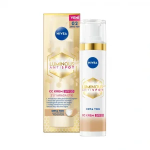 Nivea Luminous Leke Karşıtı CC Krem Orta Ton 40 ml