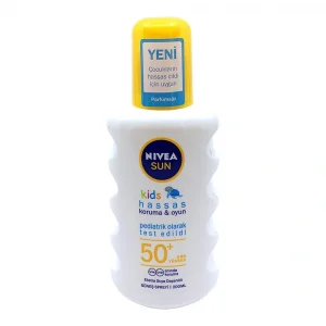 Nivea Sun Kids Hassas Koruma Güneş Spreyi Kokusuz 200 ml