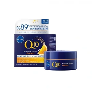 Nivea Visage Q10 Power Gece Bakım Kremi 50 ml