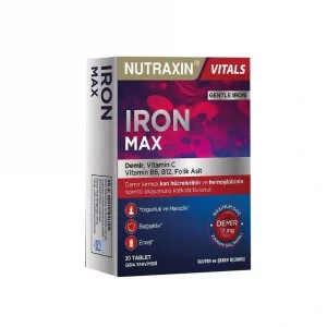 Nutraxin Iron Max 17 mg 30 Tablet