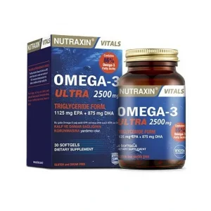 Nutraxin Vitals Omega-3 Ultra 2500 mg 30 Softgel