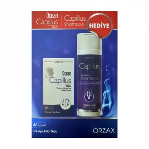 Ocean Capillus Men 60 Tablet + Capillus Şampuan 200 ml Hediyeli