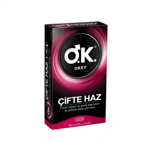 Okey Çifte Haz Prezervatif 10lu