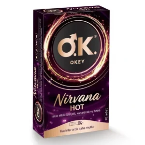 Okey Nirvana Hot Prezervatif 10lu
