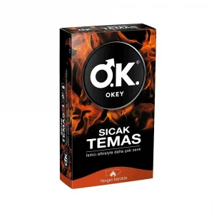 Okey Prezervatif Sıcak Temas 10lu