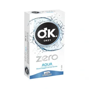 Okey Zero Aqua Prezervatif 10lu