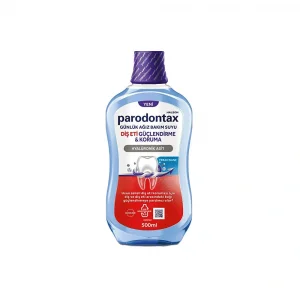 Parodontax Günlük Ağız Bakım Suyu Diş Eti Güçlendirme Ferah Nane 500 ml