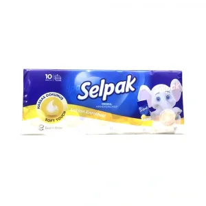 Selpak Losyonlu Mendil 10lu - 10 Adet