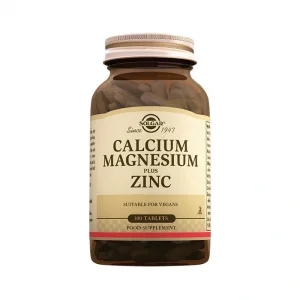 Solgar Calcium Magnesium Plus Zinc 100 Tablet