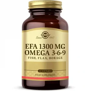 Solgar Efa 1300 mg Omega 3-6-9 60 Softgel