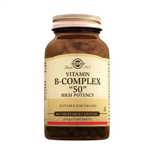 Solgar Vitamin B Complex 50 mg 100 Kapsül