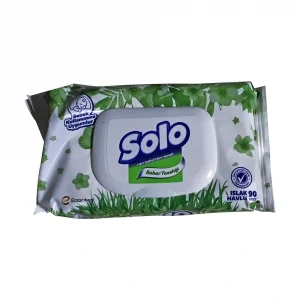 Solo Islak Havlu 90 Yaprak - Bahar Tazeliği