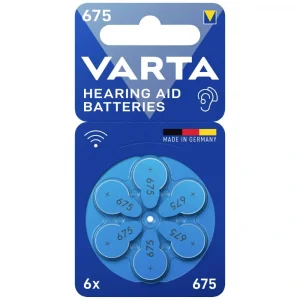 Varta Kulak Pili No: 675 6lı