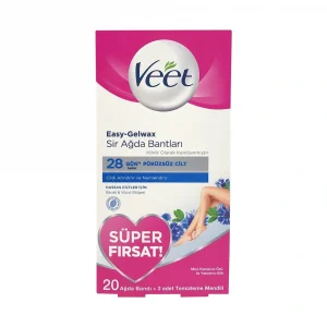 Veet Hassas Ciltler İçin Sir Ağda Bandı 20li
