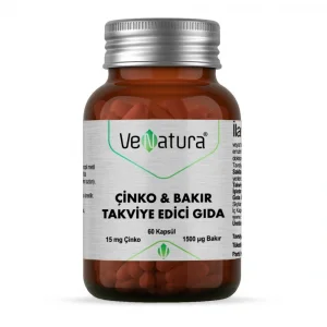 Venatura çinko  Bakır 60 Kapsül