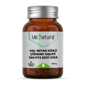 VeNatura Dgl Meyan Kökü 90 Çiğneme Tablet