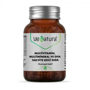 Venatura Multivitamin Multimineral ve DHA 30 Kapsül