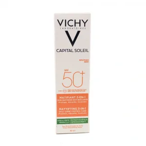 Vichy Capital Ideal Soleil Anti Brillance Matifiant 3 in 1 Cream SPF50 50 ml