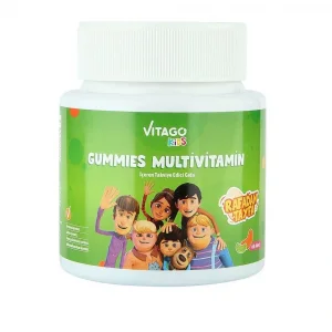 Vitago Kids Gummies Multivitamin Multimineral İçeren Çiğnenebilir Form - 60 Adet