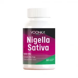 Voonka Çörek Otu Yağı 60 Kapsül (Nigella Sativa)