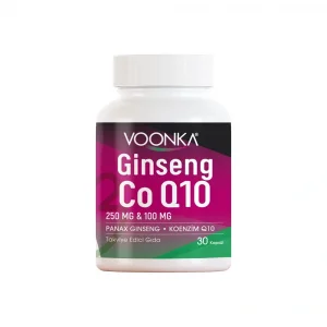 Voonka Ginseng Coenzyme Q10 30 Kapsül