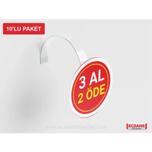 Wobbler 3 al 2 öde ( 10lu Paket )