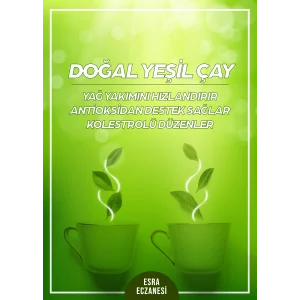 Yeşil Çay Afiş & Poster