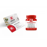 Kalın Gramajlı Eczane Kartvizit + Magnet Paketi No:2