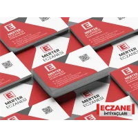 Eczane Kartvizit No:185 1000 Adet