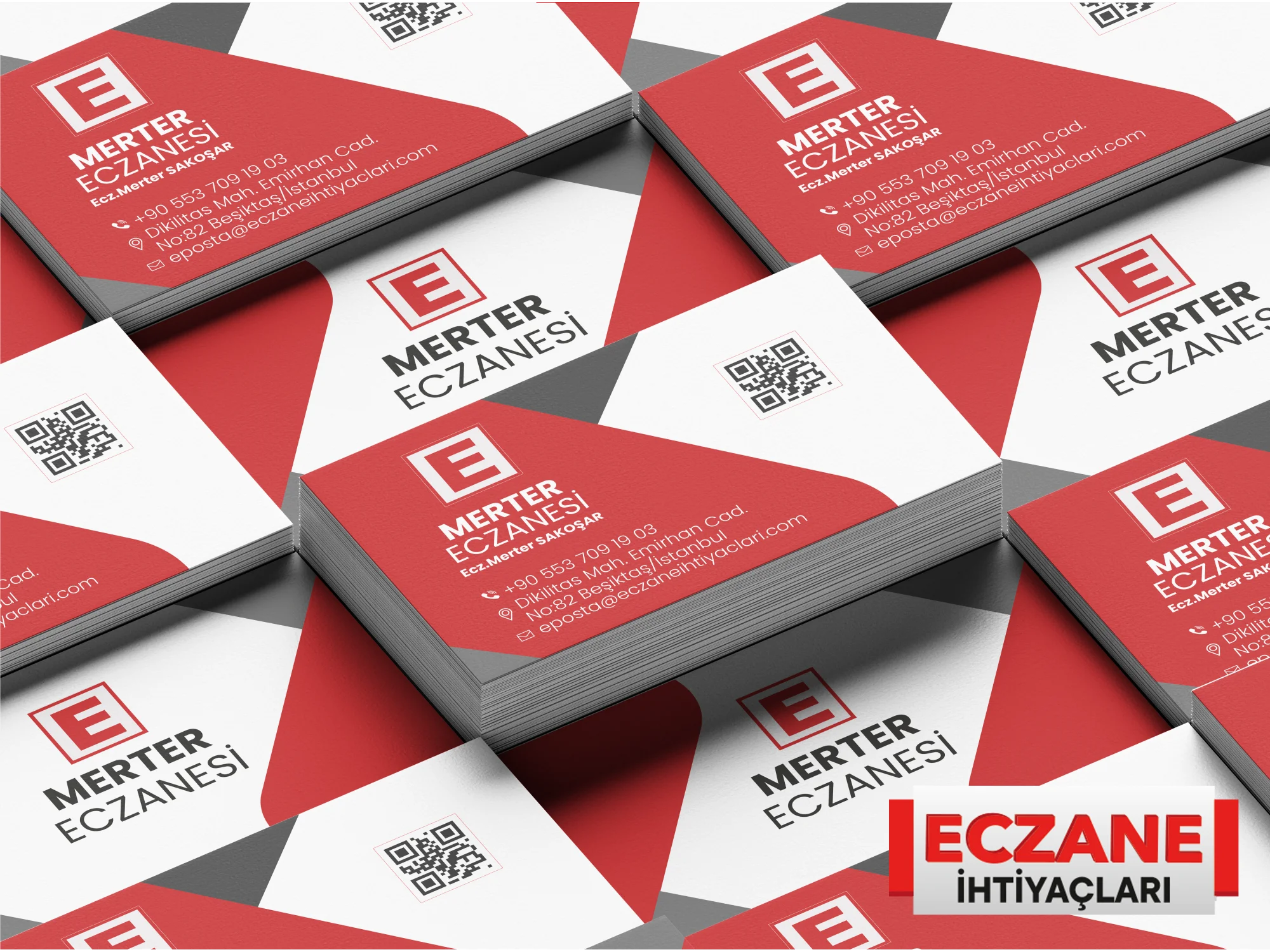 Eczane Kartvizit No:185 1000 Adet