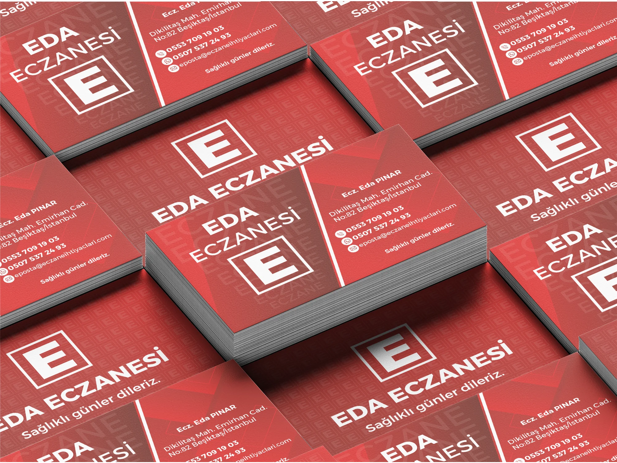 Eczane Kartvizit No:78 1000 Adet