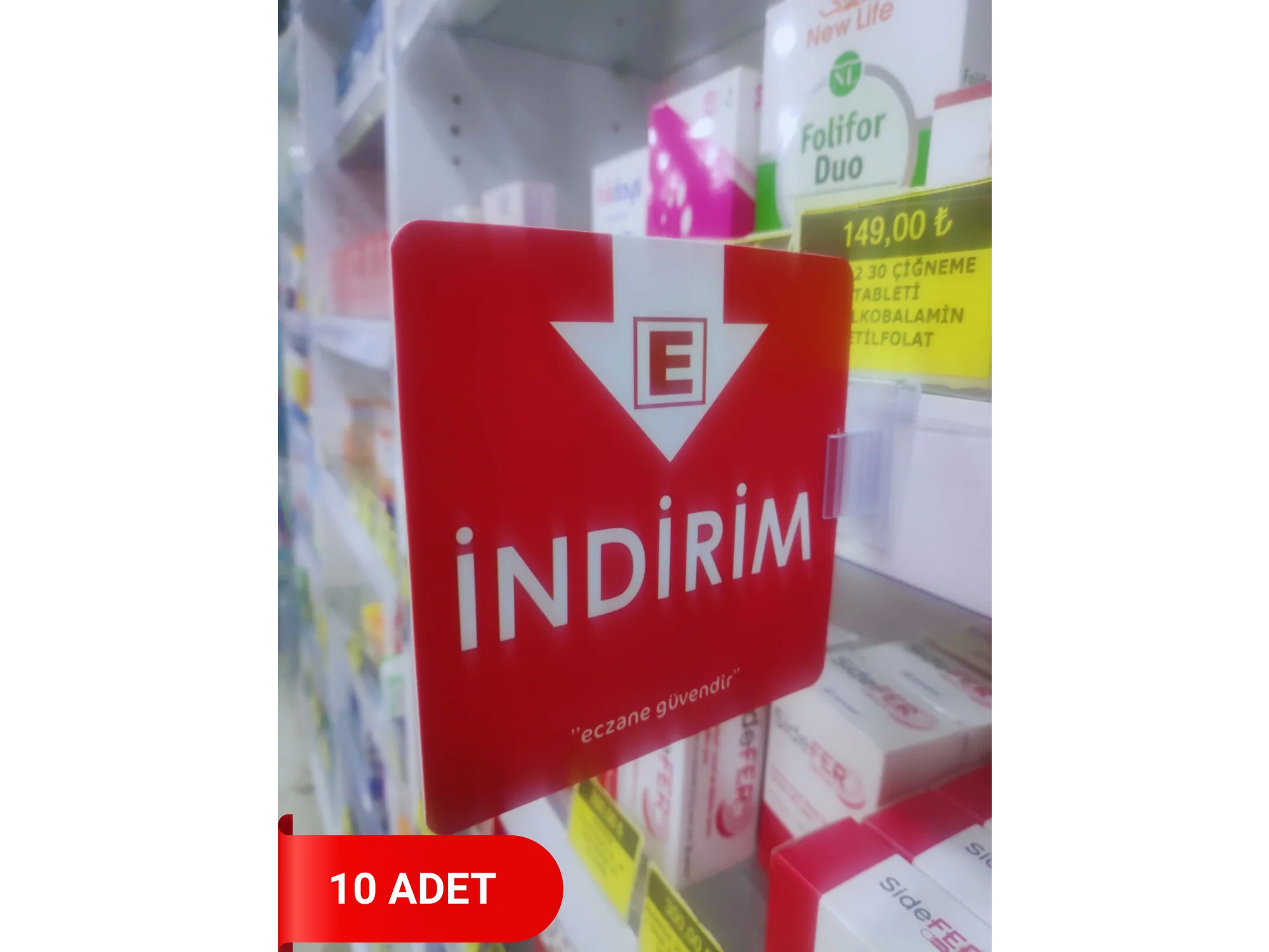 İndirim Kartı 10lu paket