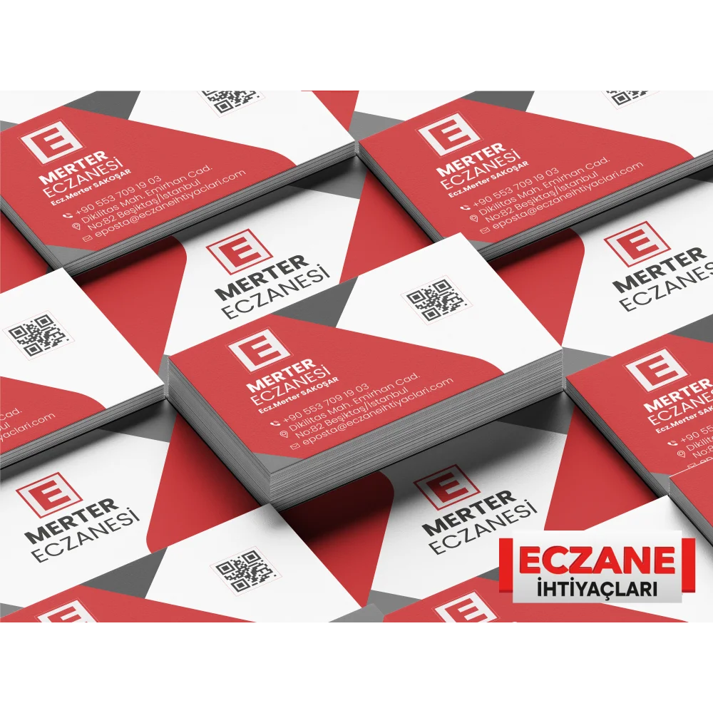 Eczane Kartvizit No:185 1000 Adet