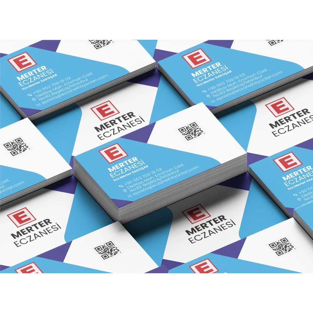 Eczane Kartvizit No:186 1000 Adet