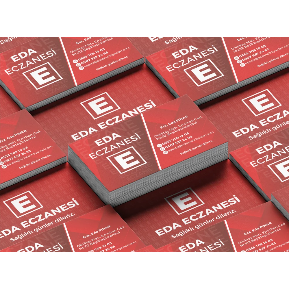 Eczane Kartvizit No:78 1000 Adet