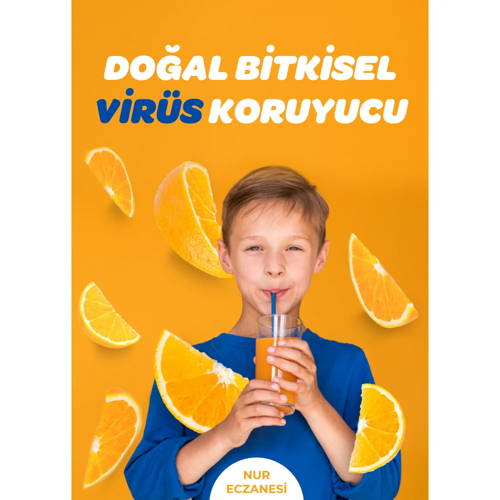 Doğal Bitkisel Koruyucu Afiş & Poster