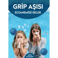 Grip Aşısı Posteri