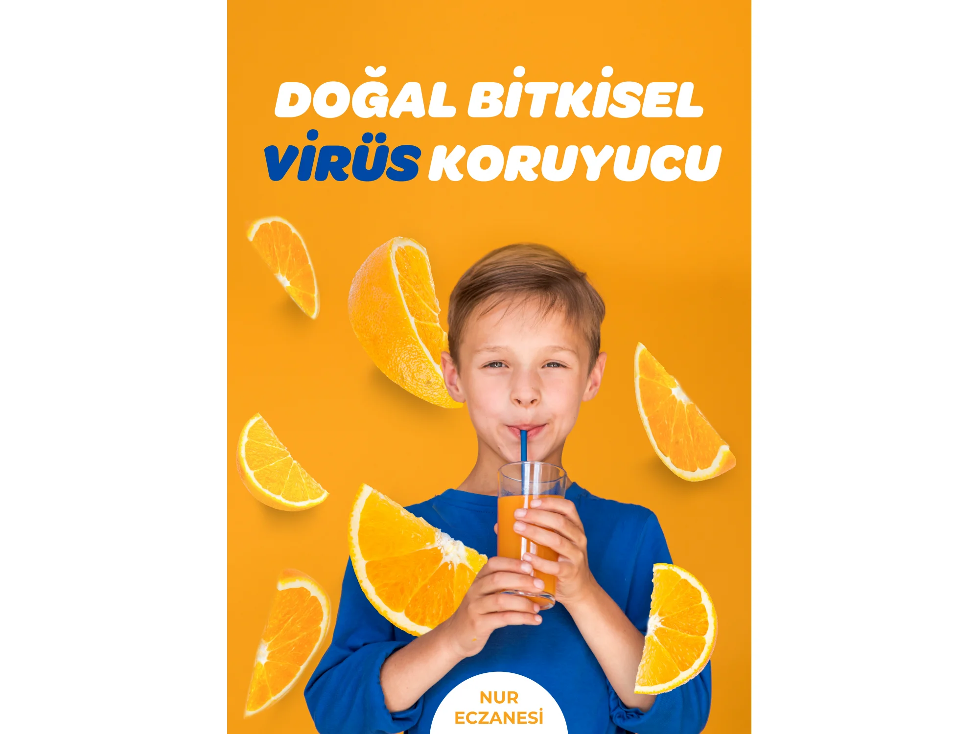 Doğal Bitkisel Koruyucu Afiş & Poster