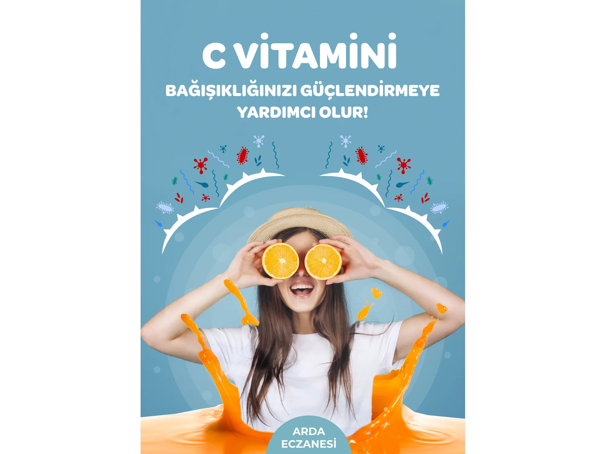 C Vitamini Afiş & Poster
