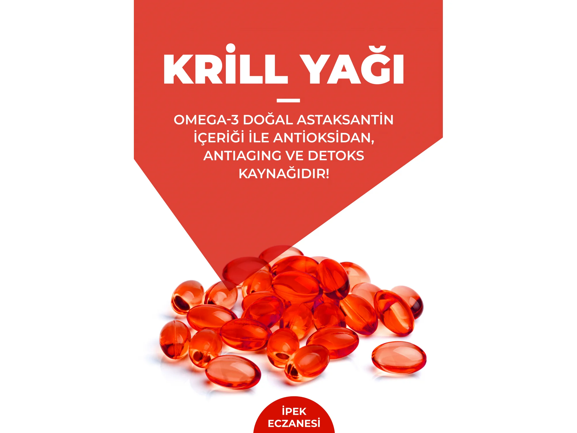 Krill Yağı Afiş & Poster
