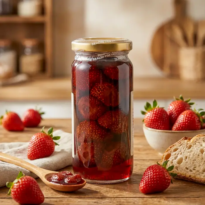 Şekersiz Çilek Reçeli