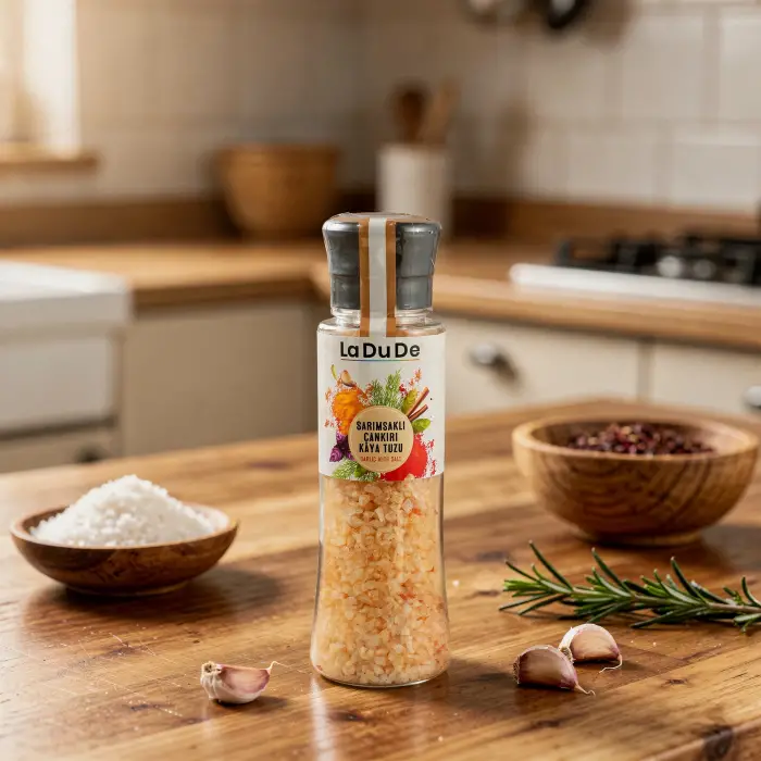 Sarımsaklı Çankırı Kaya Tuzu