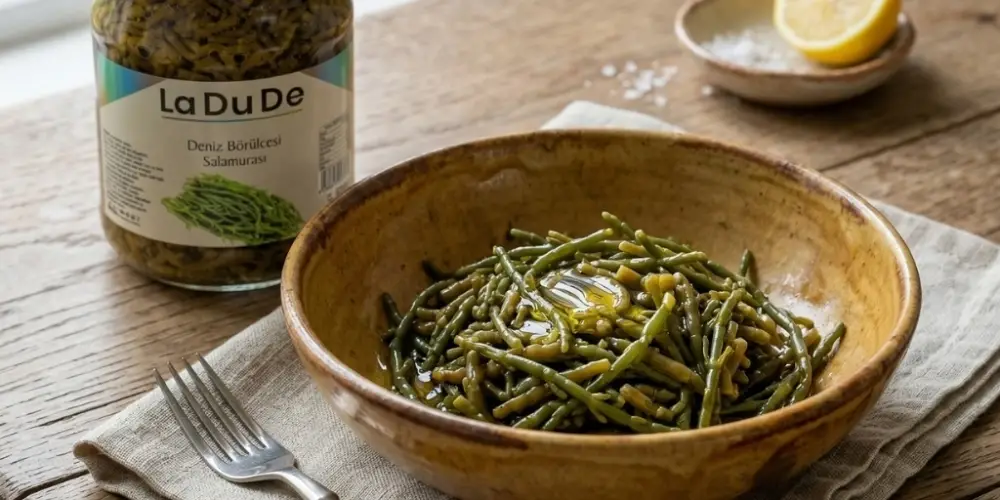 Ege Usulü Deniz Börülcesi Salatası Tarifi