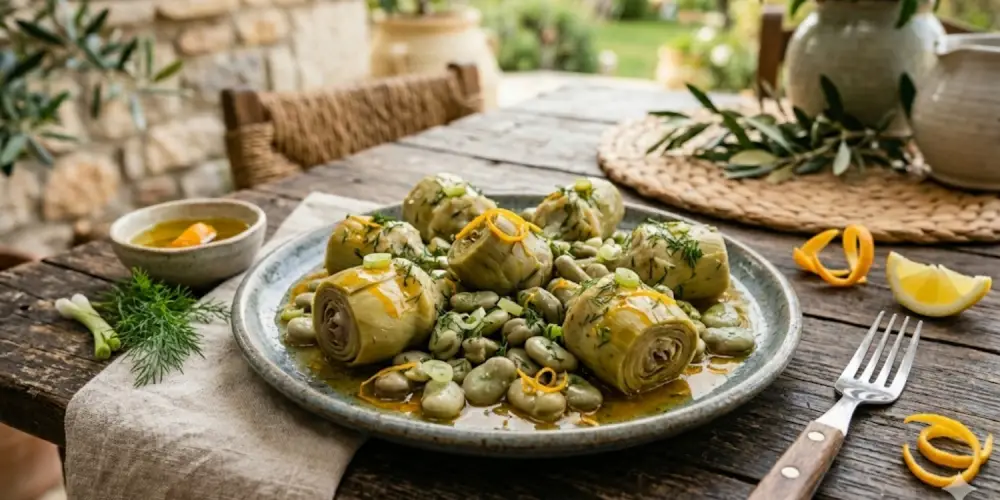 Baklalı Enginar Tarifi