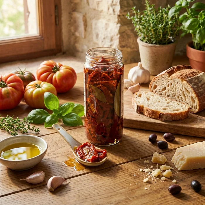 Soslu Kurutulmuş Domates