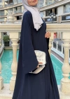 Abaya Takım Lacivert