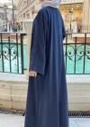 Abaya Takım Lacivert